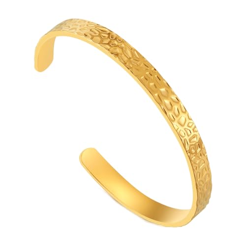 Fashion Stainless Steel Irregularly Open Cuff Bracelet