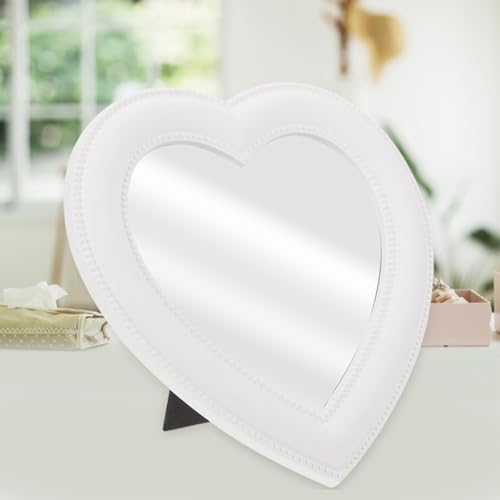 Espejo Cosmético de Mesa Corazón ibasenice Juego 2 pzas miniatura 6