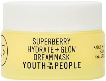 Youth To The People Superberry Dream Mask - Hydrate + Glow Face Moisturizer