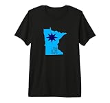 Minnesota Star of the North State Premium Tri-blend T-Shirt