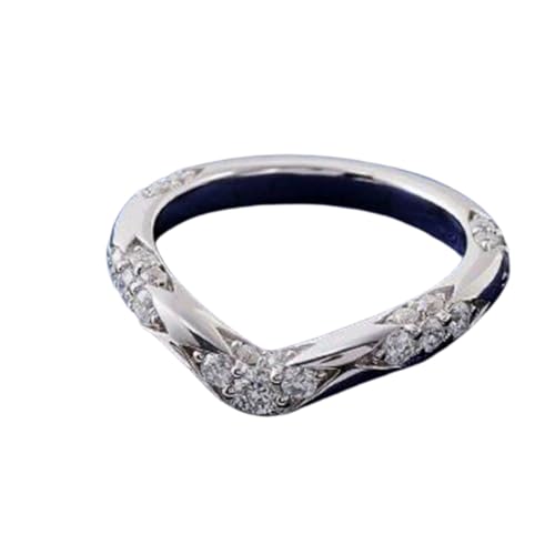 Bague de mariage moissanite DEF-VVS et argent sterling 925 premium RNG-1624