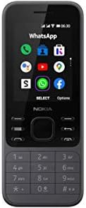 Nokia 6300 Dual SIM 4G Mobile Phones, Light Black Matt