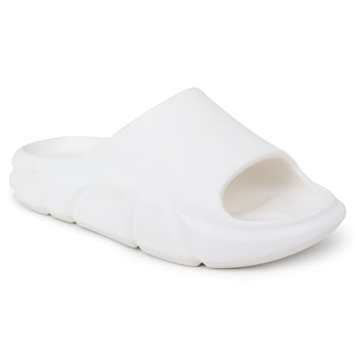 Hygear Men's Moulded Slipper-HG-GE-1022-White-8