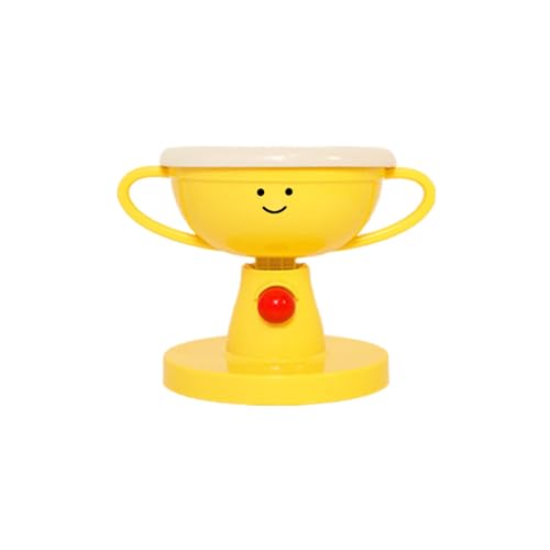 Easyly Clean Pet Bowl Smooth ABS Materials Resisting Dirt Light Weight for Indoor Outdoor Portability Travel Bowl