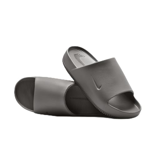 Nike Calm Men's Slides (FD4116-002, Flat Pewter/Flat Pewter) Size 9