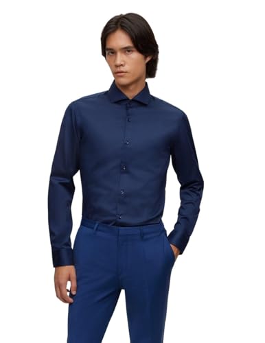 HUGO Kason Camiseta, Navy413, 50 Hombres