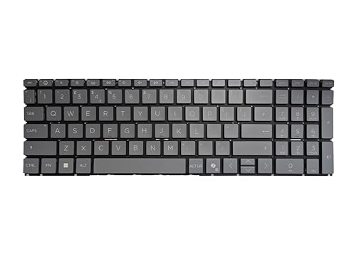 Image of Laptop UK Keyboard Compatible for HP Pavilion 15-FC0007CA 15-FC0017CA 15-FC0040CA 15-FC0157NR 15-FC0081NR 15-FC0257NR Backlit with AI Keys