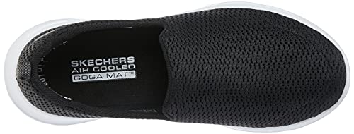 Sapatilha Skechers Go Walk Joy feminino, Preto / Branco, 35