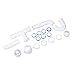 Oatey 39239 1.5" 6 DFU AAV Installation Kit 1-1/2" P-trap, 6" extension tube, PVC threaded adapter & deep box flange