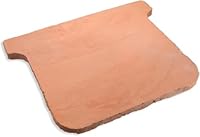Megashopitalia Casapulla Keks aus Schamottestein für Pizza, Backofen, hergestellt in Italien, 52 x 42 x 2,3 cm