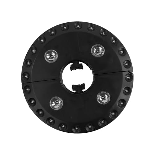 Sarini Luz para sombrilla de Patio, lámpara de sombrilla para Patio, 3 Modos de Brillo inalámbrico, 28 Luces LED de 200 lúmenes, lámpara de Poste para sombrillas de Patio, Tiendas de campaña