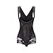KSKshape Seamless Body Shaper Open Bust Shapewear Tummy Slimmer Bodysuit for women,Black,XXX-Large