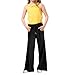 Oversized Wide Leg Sweatpants for Girls Drawstring Baggy Straight Leg Track Pants Girls Fashion (Black, 10-11 Years)