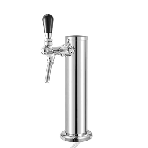 GHHZML Tirador De Cerveza para Casa Torre de Cerveza, dispensador de Barril de Cerveza de un Solo Grifo, dispensador de Cerveza de Barril de Columna de 3 Pulgadas, con Kit de instalación Completo