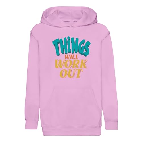 Sweat à capuche enfant avec message santé mentale bien-être