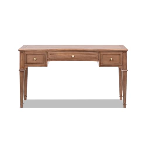 Jennifer Taylor Home JTH Luxe Dauphin 55" 3-Drawer Wood Executive