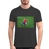 Harding Industries Alexis Sanchez - Men's Soft Graphic T-Shirt PDI #PIDP741316, Black, Medium