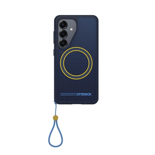 OtterBox Samsung Galaxy S26 Sole Series Case - Real Quiet (Blue), Grippy Phone Case for Samsung Galaxy, Built-in Magnets, Raised Bumpers for Overall Protection