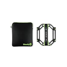 Foldable laptop stand for all formats from 12" to 17" Also suitable for controllers such as Launchpad, Machine or Push 2 Extremely stable, lightweight aluminium construction Non-slip rubber pads. Compact transport size. Includes protective case made ...