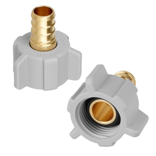 Znkiok 2 Pack 1/2 inch PEX to 1/2 inch FNPT
