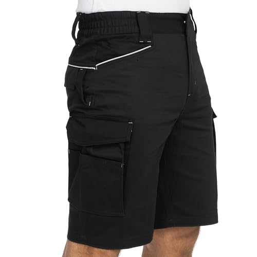BWOLF Daytona Arbeitsshorts Stretch, Arbeitshosen Männer Kurze, Arbeitshose Herren mit vielen Taschen – Bild 5