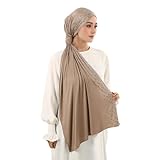 NICEYST Elegant Rhinestone Headscarf Bandana Fashion Scarf Head Wrap Shawl Desert Hijab Muslim Turban Arab Keffiyeh Shemagh