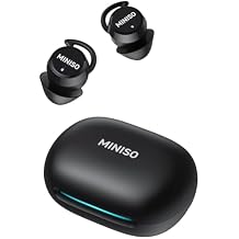 MINISO MS217 Sleep Earbuds, Mini in-Ear Design for Side Sleepers, Real-Time AI Translation, 165 Languages & 8 Translation Mode, Clear Calls and Music, Bluetooth 6.0, Ideal for Sleep, Study & Work.