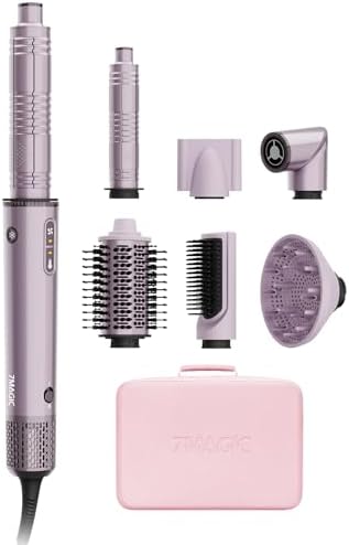 7MAGIC Hot Air Styler Wrap, 7 in 1 Professional Hair Dryer Brush ...