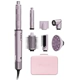 7MAGIC 7 in 1 Hair Styler & Hair Dryer Brush,110,000 RPM High-Speed Negative Ionic Hot Air Styler, 1400W Powerful Blow Dryer Brush & Multi-Style for Straight, Wavy, Curly, and Coily Hair, Purple