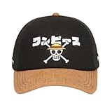 Capslab Casquette One Piece | Unisexe, Fermeture Ajustable et sécurisée | Design Audacieux, Authentique et Respirant | Inspirée du Film One Piece | Confortable et Style Urbain | pour Tous Les Jours