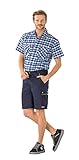 Planam Arbeitshose -Shorts Canvas 320 XL Marineblau