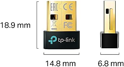 TP-Link UB500, Bluetooth 5.3, (PC dizüstü bilgisayar masaüstü bilgisayar için, Windows 10/8.1/8/7 Plug & Play destekler), Nano USB Bluetooth Adaptör - Görsel 4