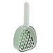 Ipetboom Metal Pooper Scooper Litter Scoop Set Litter Boxes Scooper Cat Litter Scoop Plastic Pet Litter Shovel Non- Stick Litter Scoop Cat Litter Box Supplies (Light Green) Portable Litter Box