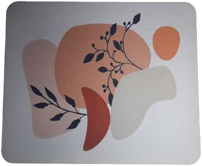 Divtom - Computer Mouse Mat with Anti-Slip Rubber Base & Smooth Mouse Control with Spill-Resistant Surface for Laptop, Notebook, MacBook Pro, Gaming Computer (9.4 * 7.9 Inches), (#01)