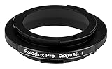 Fotodiox Pro Lens Mount Adapter Compatible with 50mm f/0.95 Cn7/7s Rangefinder Dream Lens to Leica L-Mount (TL/SL) Mirrorless Cameras