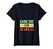 Womens Em Name V-Neck T-Shirt