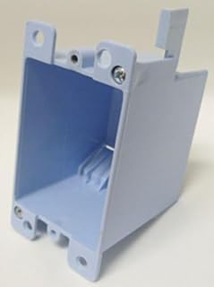 EZ14SOR 14 cu. in. PVC Old Work Box Single Gang Add-A Depth Ring