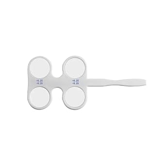 4 Lens Optometry Optical Flipper Lens Holder Trainer Occluder Test Optical Flipper Optometry FL-10.25D