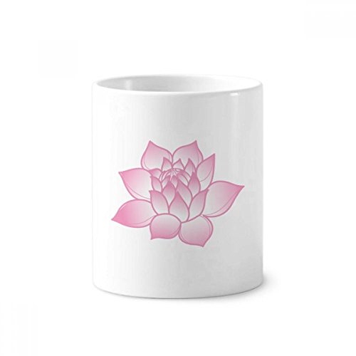 Gobelet en céramique fleur de lotus tasse blanche pour bureau
