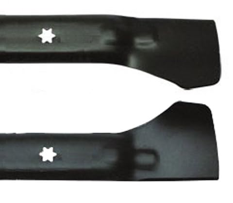 perfektGarten 2 x ostrza 54 cm kompatybilne z Raiffeisen RMH 514-105 518-105 520-105 7175-105 7200-105 A AM H