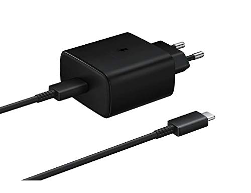 Image of Samsung Cellular Phones Original 45W Travel Adapter + C to C Cable, Black
