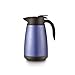 Produktbild Flachmänner Blaue Elegante Vakuum-Edelstahl-Isolierungs-Topf-Kaffeekanne-Haushalt-große Kapazität langlebige Isolierung (Kapazität : 1.5L)