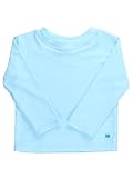 RUGGEDBUTTS® Baby/Toddler Boys Long Sleeve Rash Guard Swim Shirt w/UPF 50+ - Blue Breeze, 2T