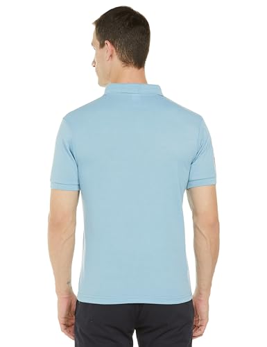 Image of Noble Monk Men's Cotton Blend Regular Fit Polo T-Shirt