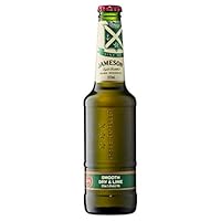 Jameson Irish Whiskey Smooth Dry and Lime, 333 ml (Pack of 4)