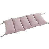 Soporte de banco con correas prácticas para fijación,La funda de almohada y la base de la almohada son separables.