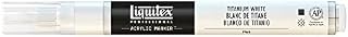 Liquitex 4620432 2-4 mm Fine Nib Paint Marker - Titanium White