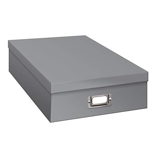 Image of Jumbo Scrapbook Storage Box, Gray