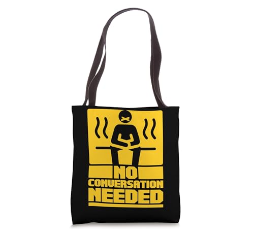 Onsen Bath House No Conversation Needed Tote Bag