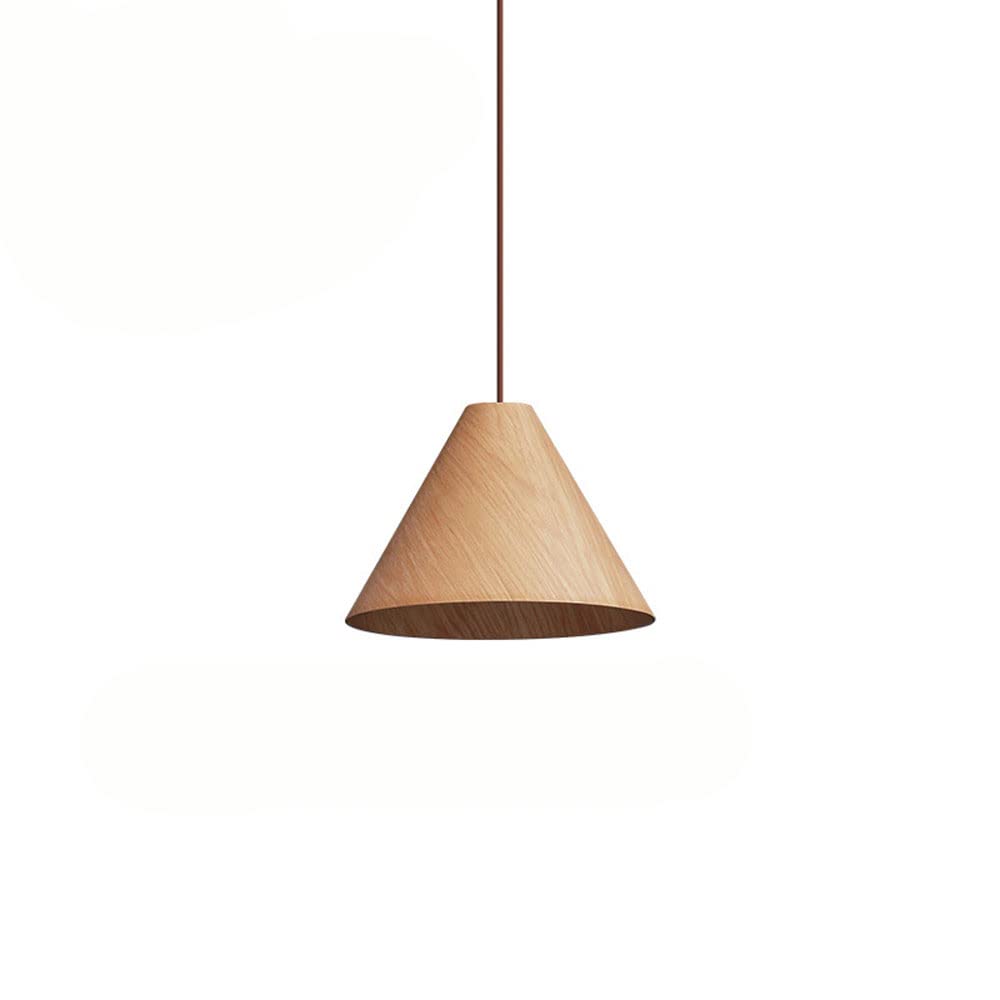 Lampe suspendue E27 bois art du fer éclairage restaurant - 8